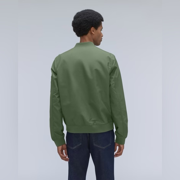 Everlane The Bomber Jacket Uniform Size Medium Forest Green - Picture 3 of 5